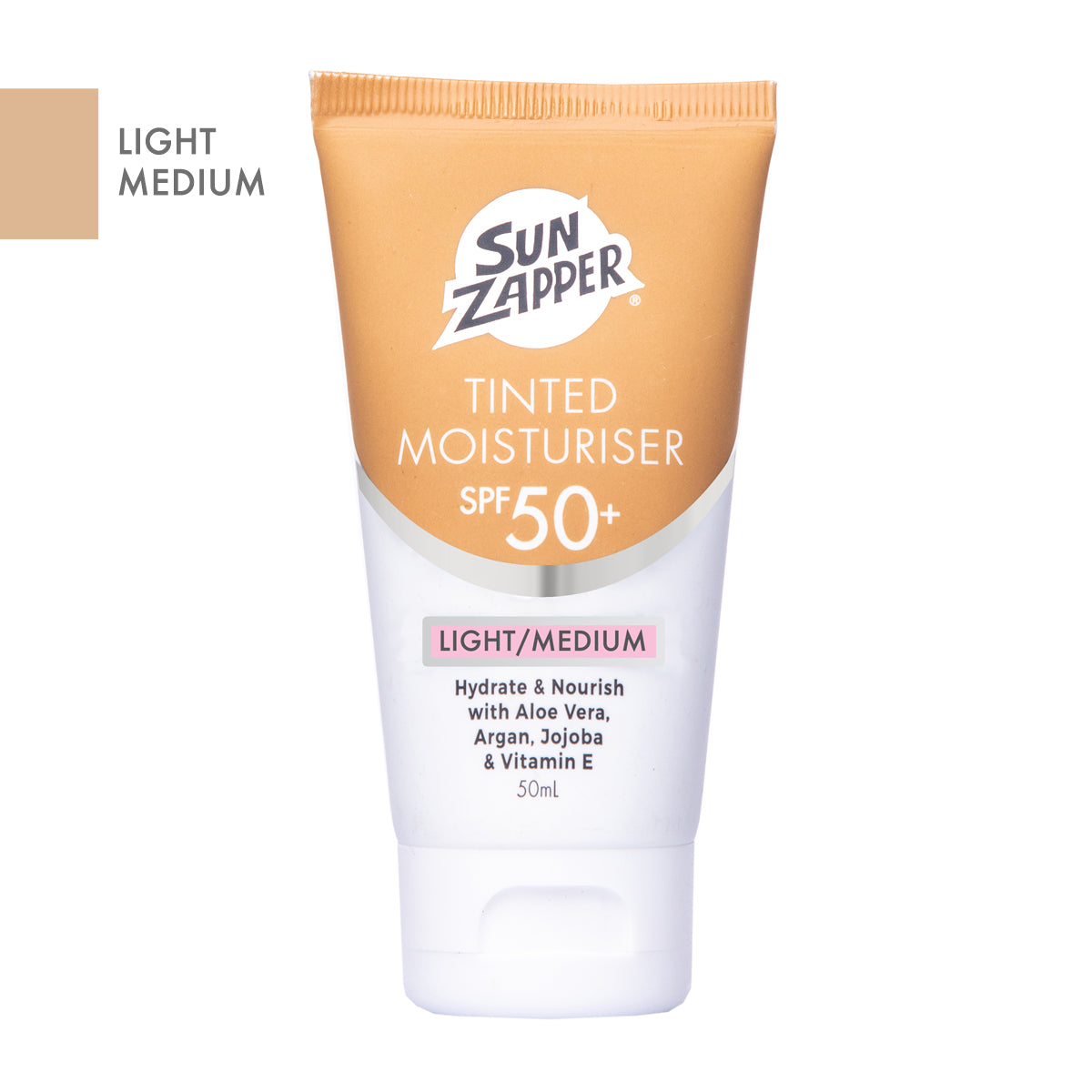Tinted Moisturiser 50mL Light/Medium SPF 50+