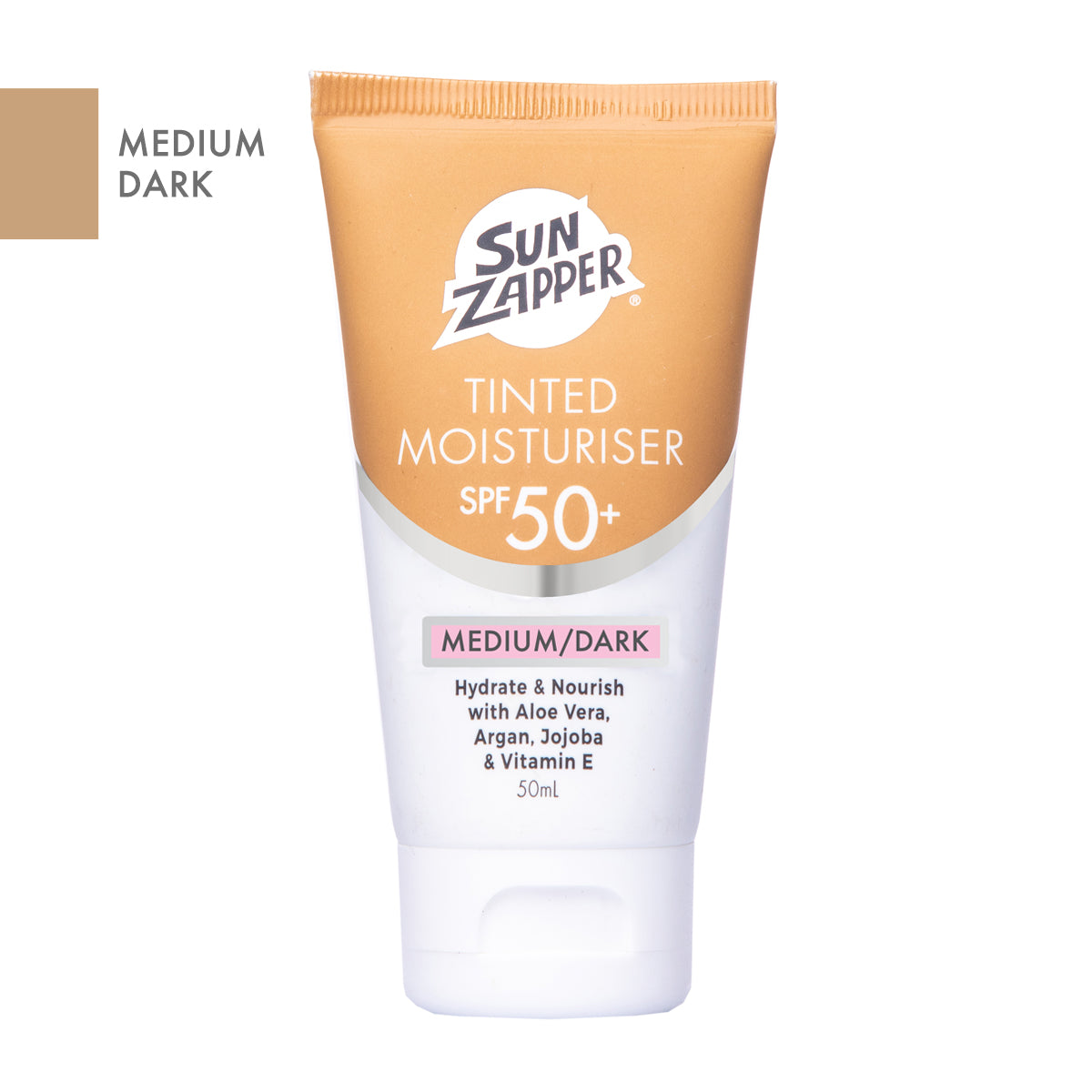 Tinted Moisturiser 50mL Medium/Dark SPF 50+