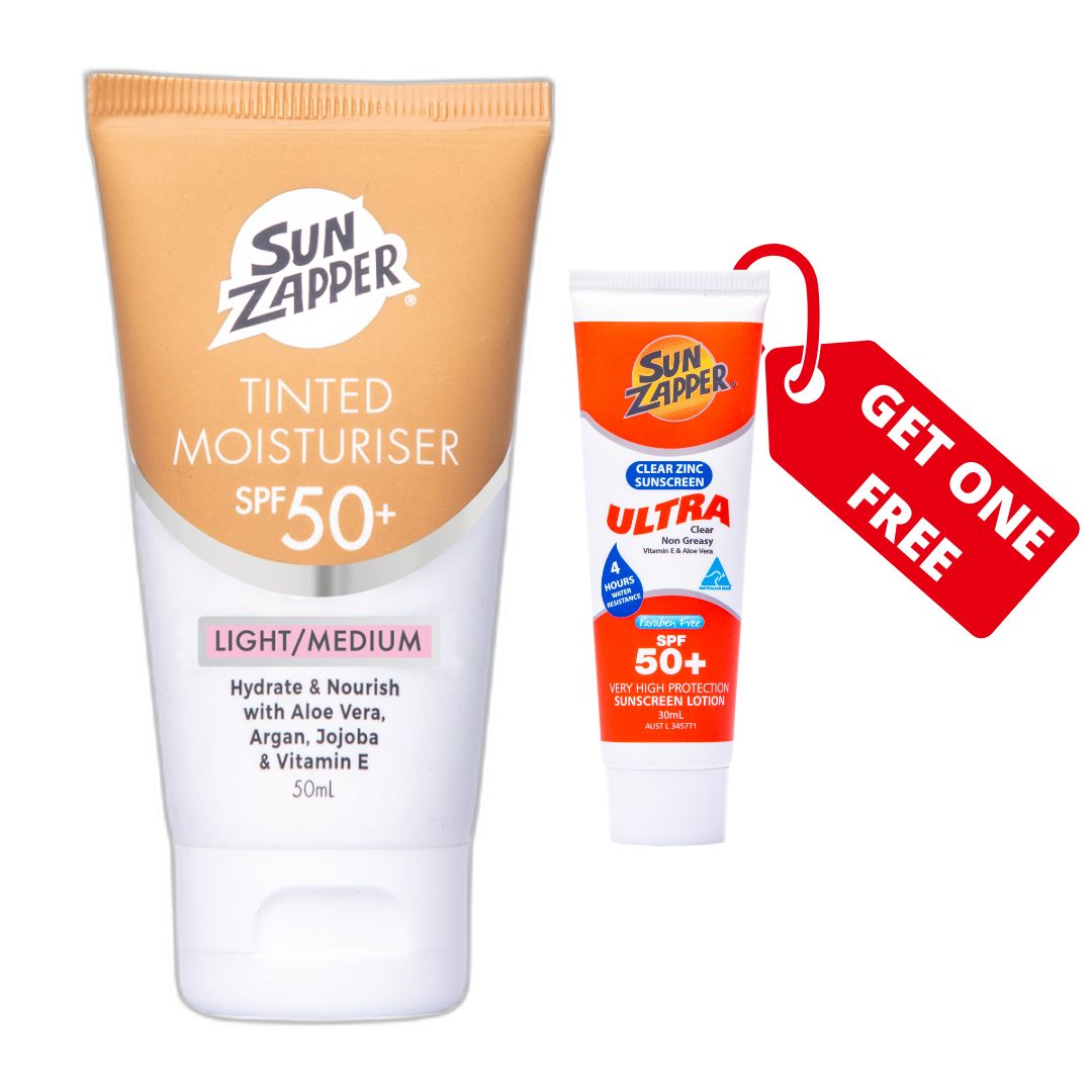 Tinted Moisturiser 50mL Light/Medium SPF 50+