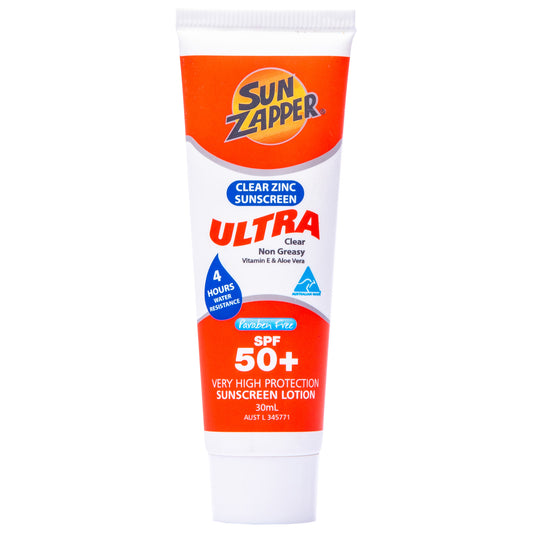 Clear zinc sunscreen 30ml
